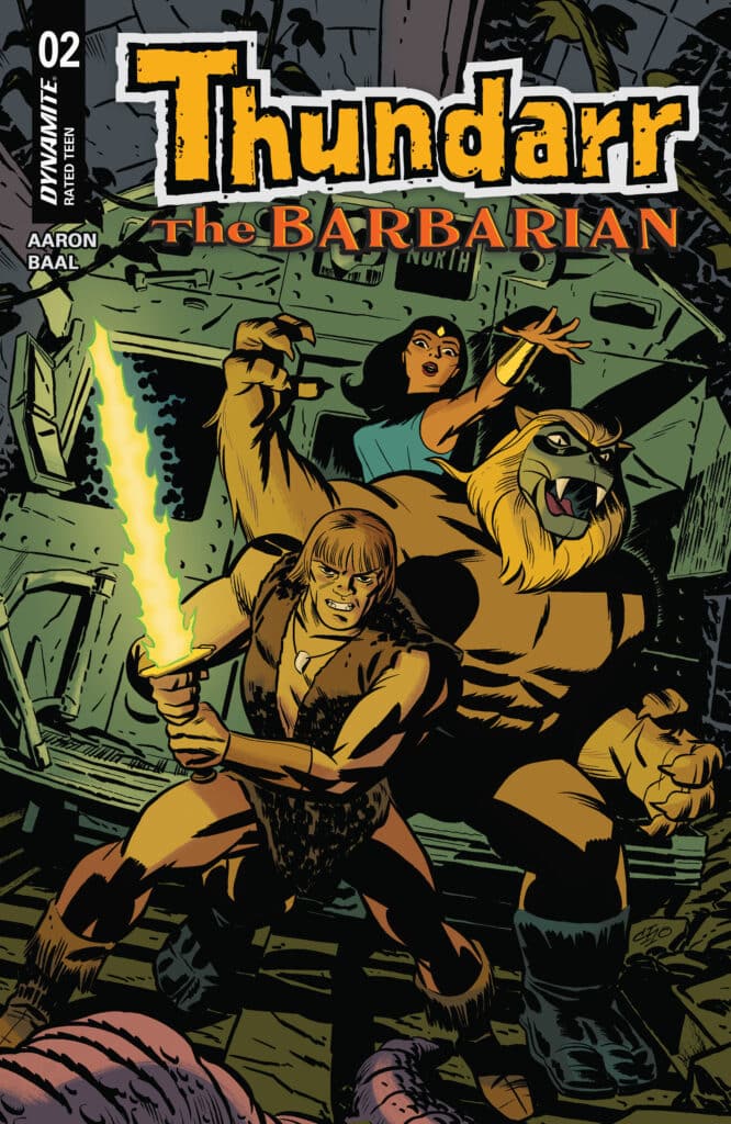 Thundarr the Barbarian #2 Comic Cover Michael Cho