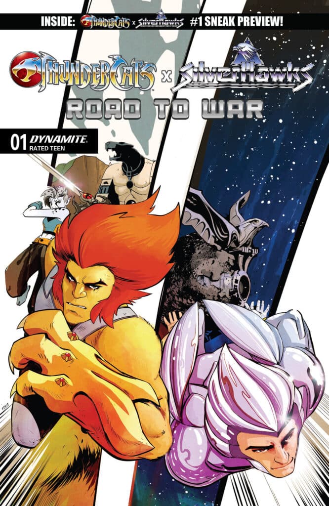 ThunderCats X SilverHawks Road to War #1 Cover by Sebastián Píriz