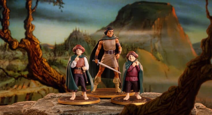 Lord of the Rings Animated PVC Figure Set