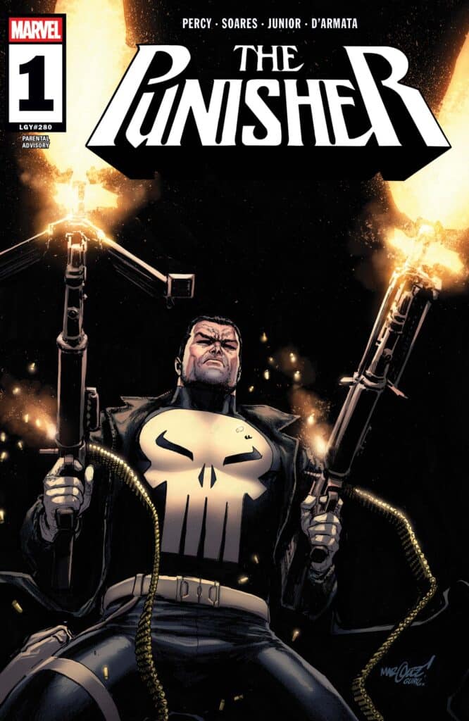 Punisher #1 Comic Cover by Danny Soares Marvel 2026