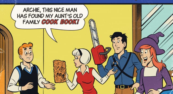 Archie X Army of Darkness #3 Comic Cover Deadite