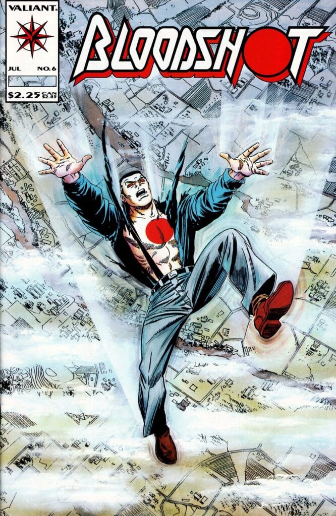 Ninjak: This Day In Comics - The 1993 Bloodshot #6 Debut
