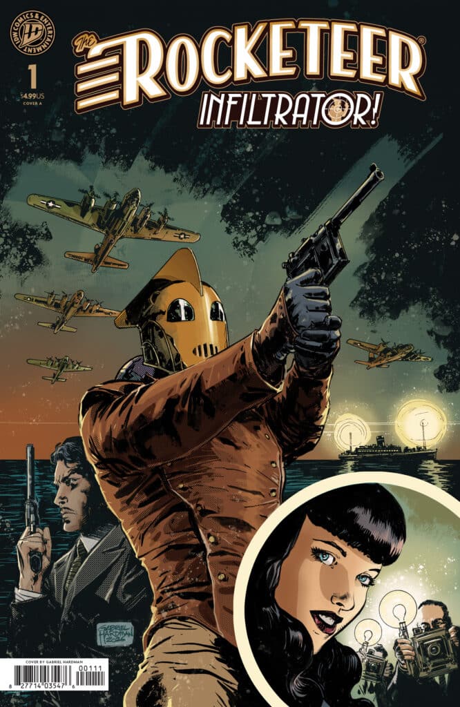 IDW Publishing’s The Rocketeer: Infiltrator! #1 - WWII Espionage Debut