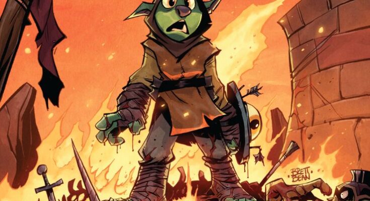 D’orc #1 Comic Cover Brett Bean Fifth Printing