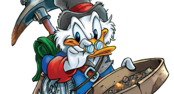 DuckTales #12 Comic Cover Scrooge McDuck Undersea Expedition