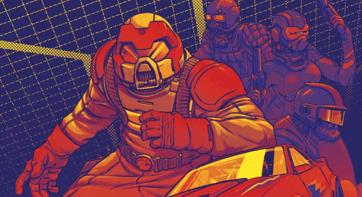 M.A.S.K. #1 Comic Cover Matt Trakker Thunderhawk