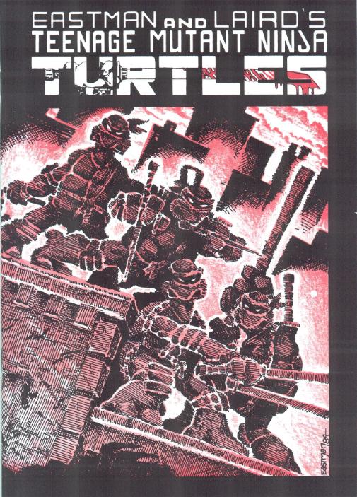 Comic Book Cover of the Day: Teenage Mutant Ninja Turtles #1