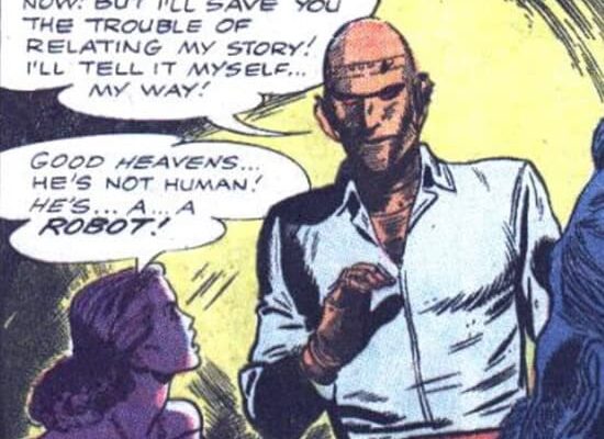 Robotman debut Doom Patrol First Appearance Cover