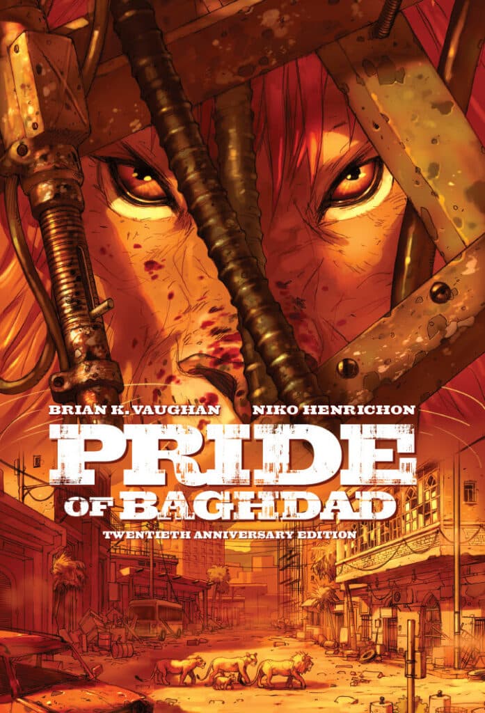 Pride of Baghdad 20th Anniversary Edition Hardcover New Cover Art