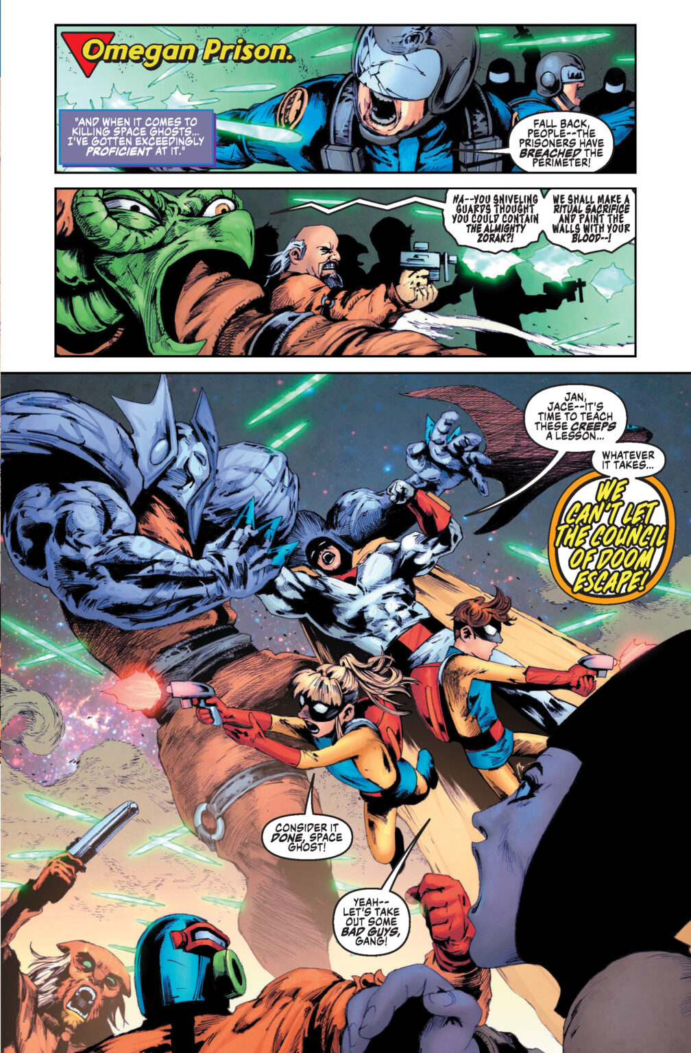 SPACE GHOST #10 Review: The Multiversal Hunt of Tempus the Time-Master ...