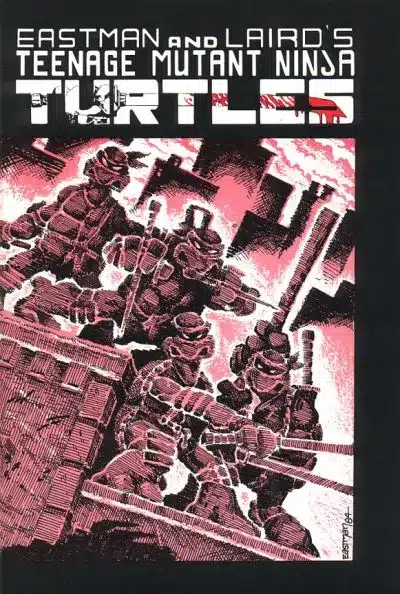Comic Book Cover of the Day: Teenage Mutant Ninja Turtles #1