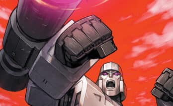TRANSFORMERS #31 Comic Cover Megatron Vision