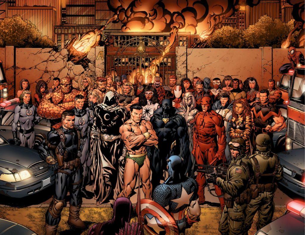 Avengers Disassembled Marvel Event Catalyst