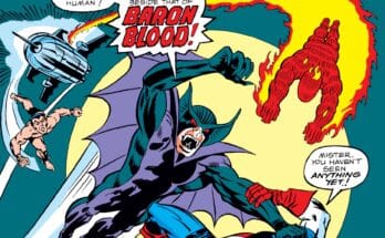 Baron Blood First Appearance Invaders 7 Cove