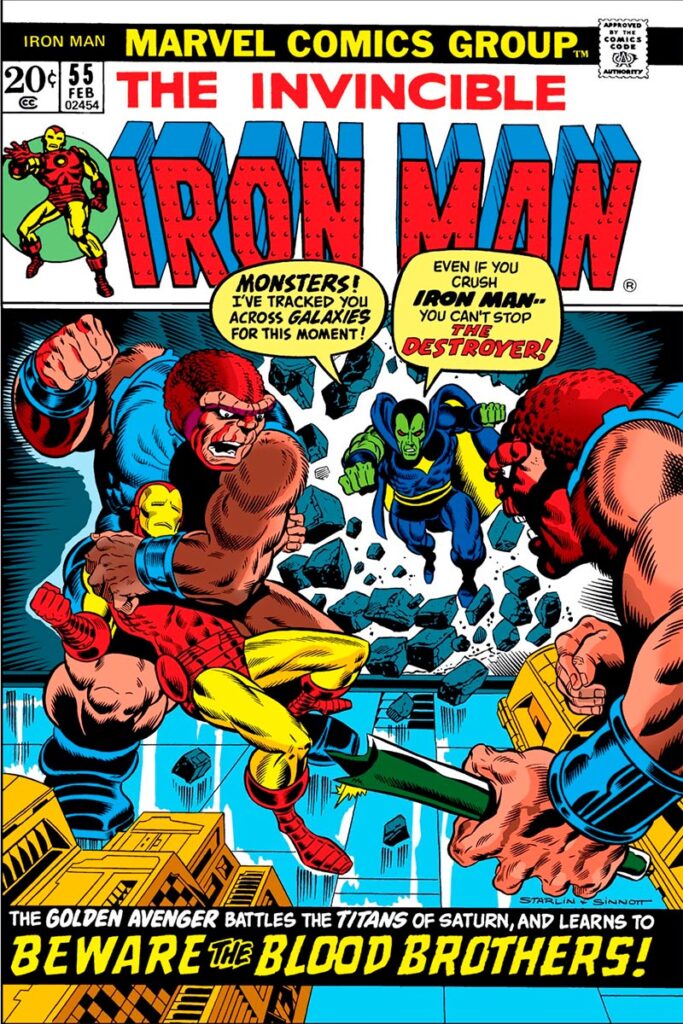 Iron Man #55: Comic Book of the Day - The Birth of Thanos