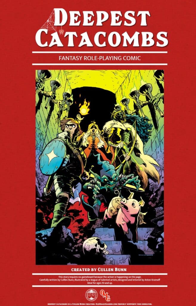 DEEPEST CATACOMBS: Cullen Bunn Returns to the Fantasy-Horror Depths