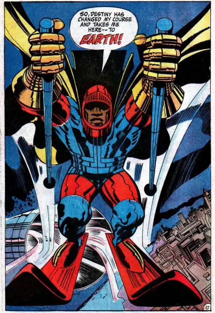 The Black Racer First Appearance New Gods 3 Cover Art