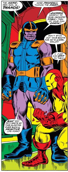 Iron Man #55: Comic Book of the Day - The Birth of Thanos