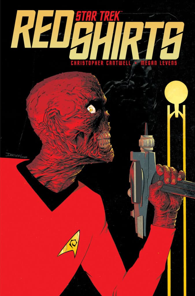 Star Trek: Red Shirts Graphic Novel Cover Declan Shalvey Art