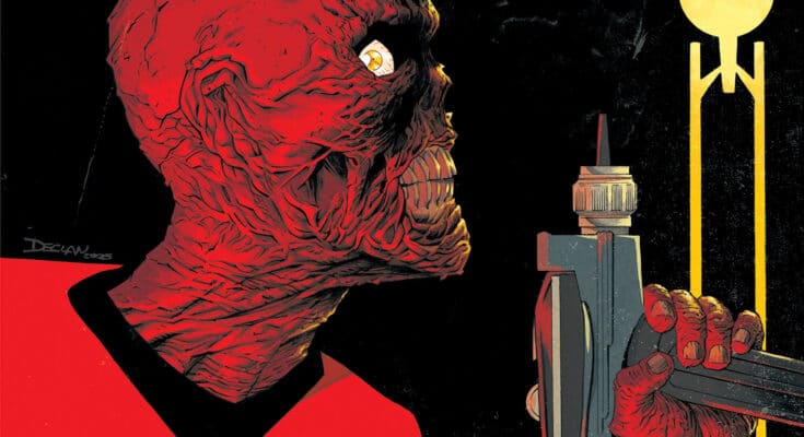 Star Trek: Red Shirts Graphic Novel Cover Declan Shalvey Art