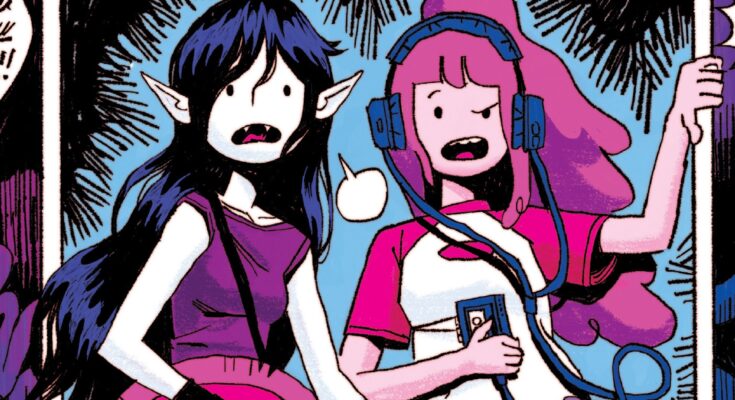Cover art for Adventure Time Pride Special: PB & Marcy's Infinite Mixtape #1
