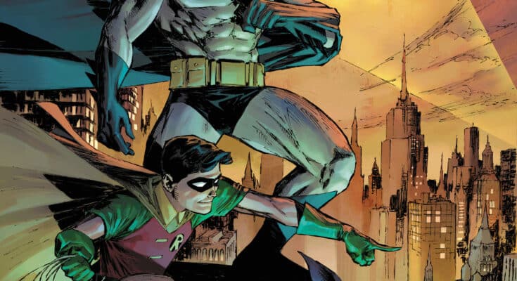 Batman & Robin Year One Dynamic Duos #1 Cover by Chris Samnee