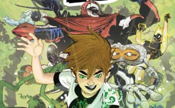 Ben 10 #1 Comic Cover Ben Tennyson and Omnitrix