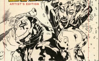 Jason Pearson’s Body Bags Artist’s Edition Oversized Hardcover Cover.