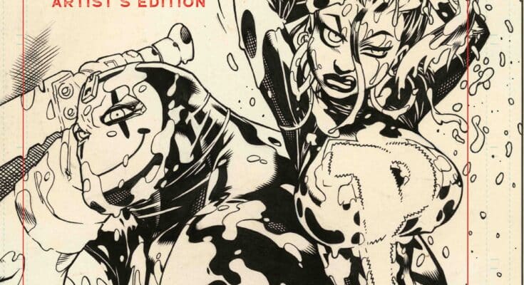 Jason Pearson’s Body Bags Artist’s Edition Oversized Hardcover Cover.