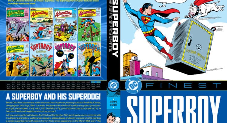 Cover collage of various DC Finest volumes