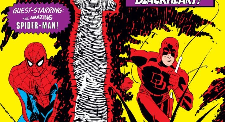 Blackheart First Appearance Daredevil 270 Cover Art