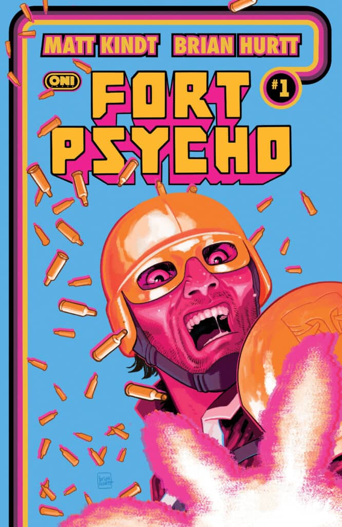 FORT PSYCHO #1 Comic Cover Dustin Weaver Art