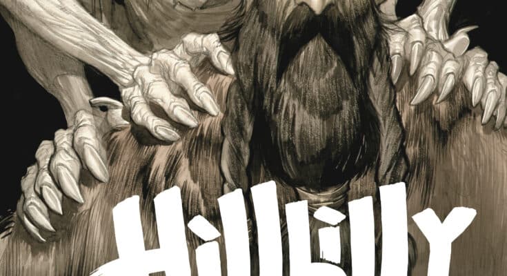 Cover art for Hillbilly: The Treason of Twelve-Toe Maggie #1 by Eric Powell