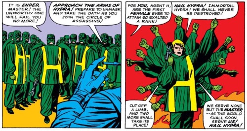 Hydra debut: This Day In Comics - Strange Tales #135