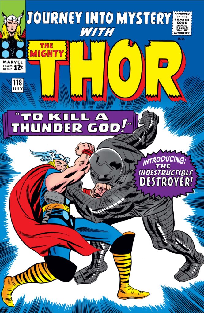 The Destroyer debut: This Day In Comics - Journey Into Mystery #118
