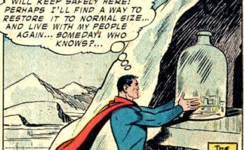 Cover art for Action Comics #242 featuring Brainiac and Superman