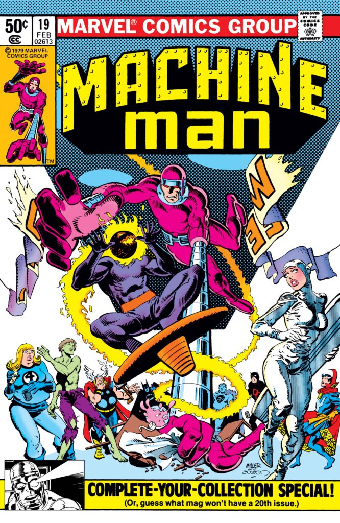 Machine Man #19: Comic Book of the Day - Final Issue - Marvel Comics
