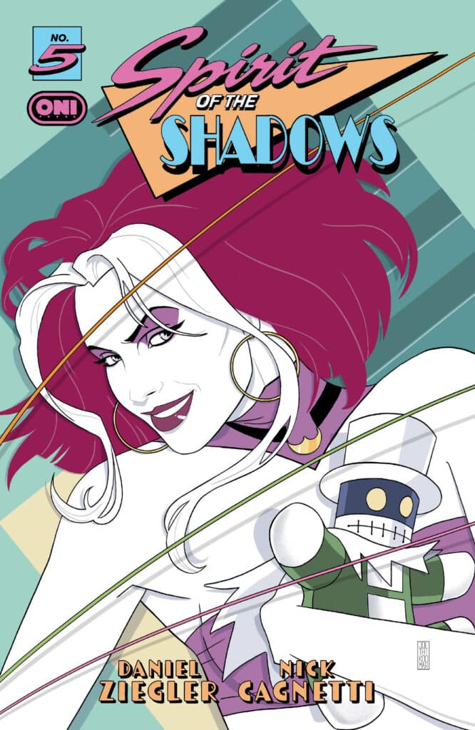 Spirit of the Shadows #5 Comic Cover Nick Cagnetti Art.
