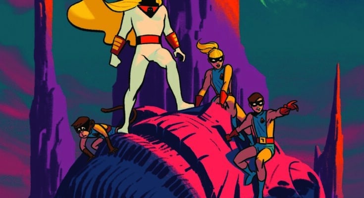 Space Ghost #11 Comic Cover Space Ghost vs Time Tyrants.