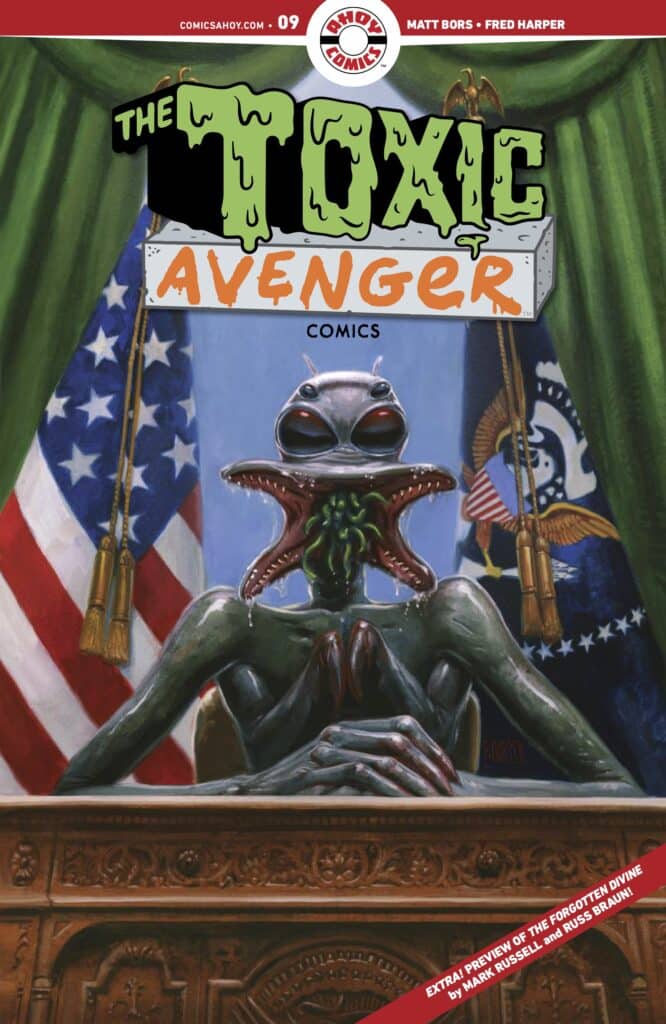 The Toxic Avenger Comics #9: Toxie Faces His Biggest Challenge Yet
