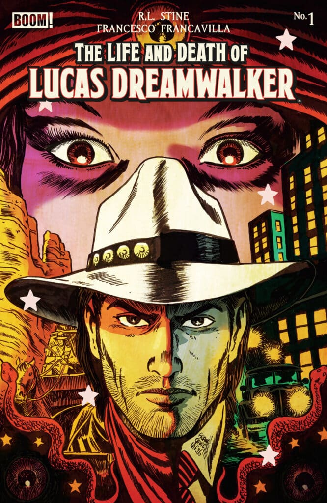 R.L. Stine and Francesco Francavilla Bring Noir Horror to the Wild West in The Life and Death of Lucas Dreamwalker #1