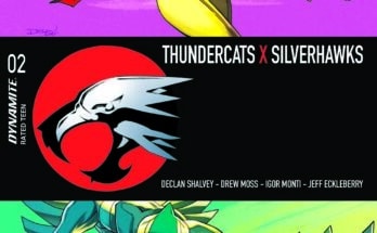 ThunderCats X SilverHawks #2 Comic Cover Lion-O and SilverHawks