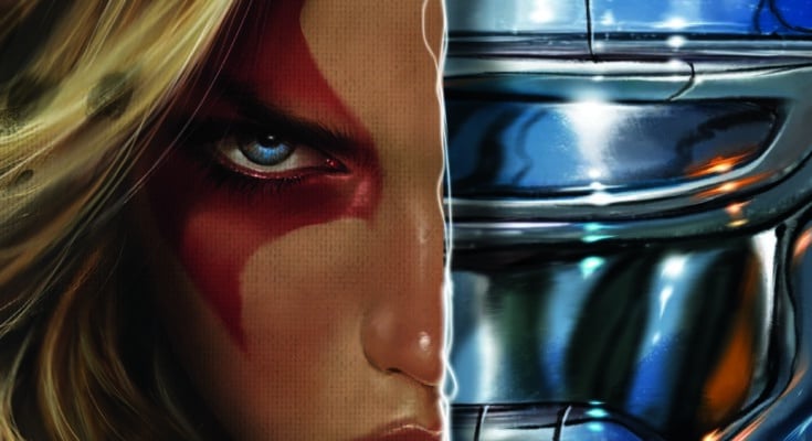 THUNDERCATS X SILVERHAWKS #2 Comic Cover Lion-O and SilverHawks