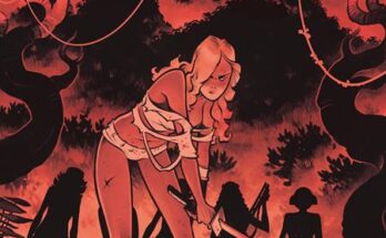 Cover art for Tigress Island #1 fourth printing by EPHK