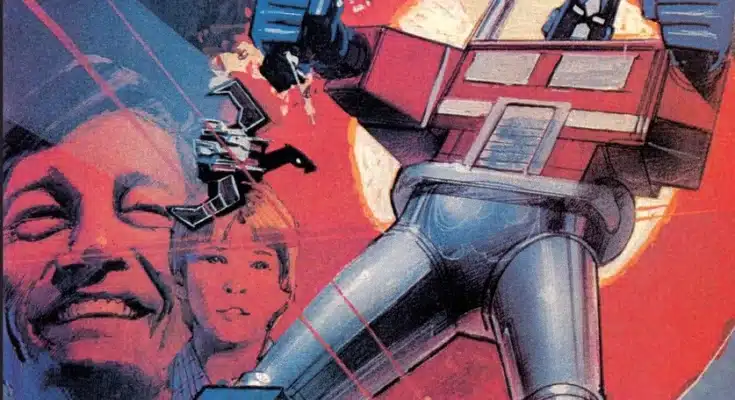 Marvel Comics The Transformers #1 Retro Comic Book Cover