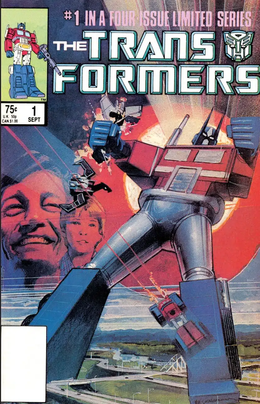 Marvel Transformers Comic: How G1 Cybertron Was Born