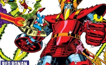 Avengers #198 Comic Book Cover George Perez Red Ronin