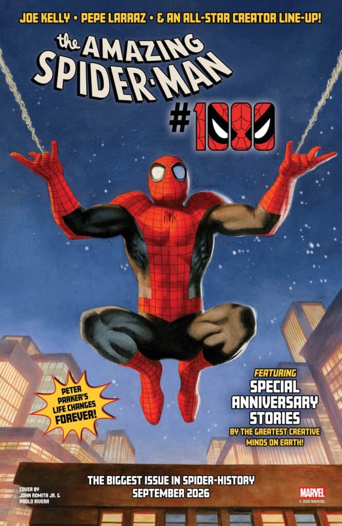Amazing Spider-Man #1000: Marvel Announces Biggest Spider-History Issue