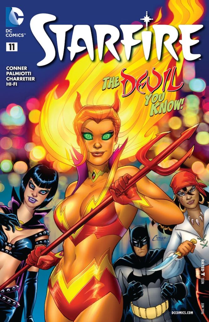 Comic Book Cover of the Day: Starfire #11 by Amanda Conner