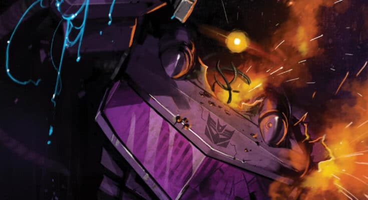 TRANSFORMERS #32 Comic Cover Elita-1 and Autobot Strike Team.